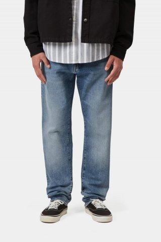 Carhartt Klondike Pant - Blau, gebleicht getragen Carhartt Klondike Pant - Blau, gebleicht getragen
