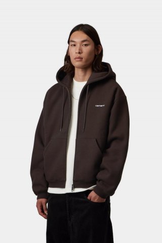 Carhartt Hooded Ebbert Jacket - Tabak / Weiß Carhartt Hooded Ebbert Jacket - Tabak / Weiß