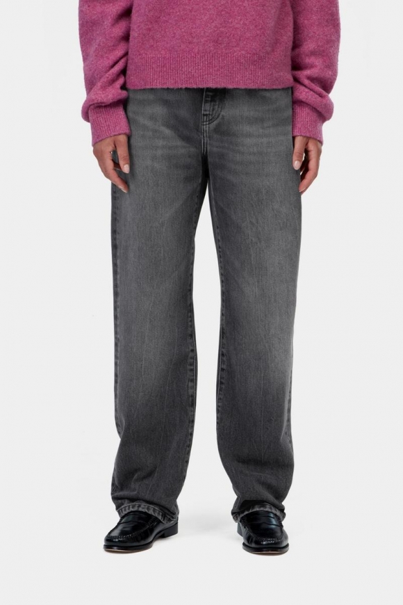 Carhartt Noxon Pant - Schwarz, Marmor-Use-Waschung Carhartt Noxon Pant - Schwarz, Marmor-Use-Waschung