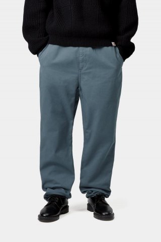 Carhartt Flint Pant - Büroblau, stückgefärbt Carhartt Flint Pant - Büroblau, stückgefärbt
