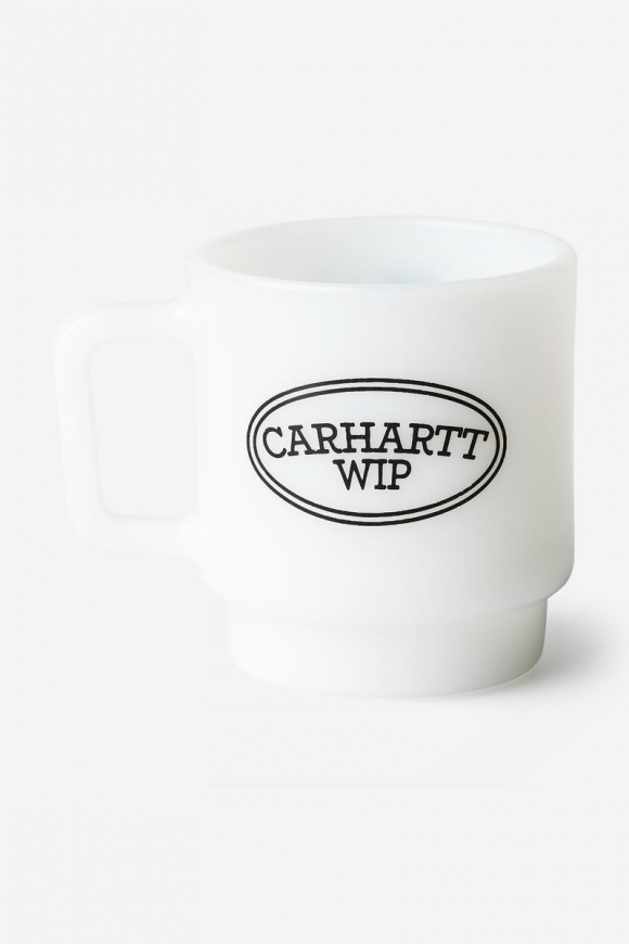 Carhartt Hugging Cats Glass Mug - Weiß Carhartt Hugging Cats Glass Mug - Weiß
