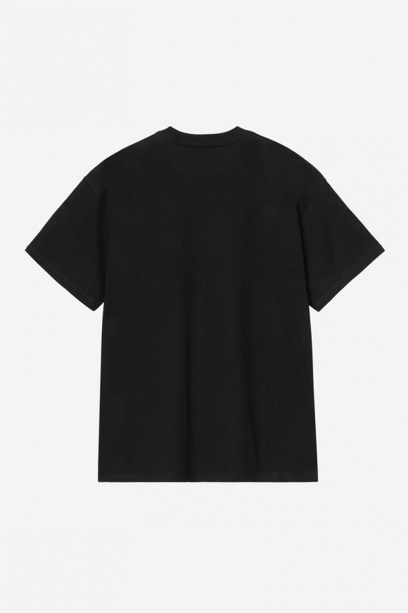 Carhartt S/S Longhand Pocket T-Shirt - Schwarz / Weiß