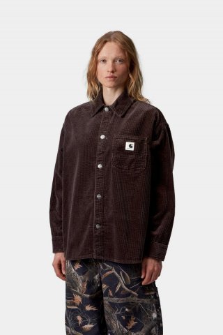 Carhartt L/S Bekka Shirt - Palisander, gespült Carhartt L/S Bekka Shirt - Palisander, gespült