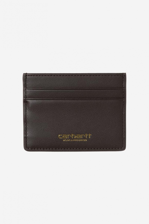 Carhartt Vegas Cardholder - Tabak / Gold Carhartt Vegas Cardholder - Tabak / Gold