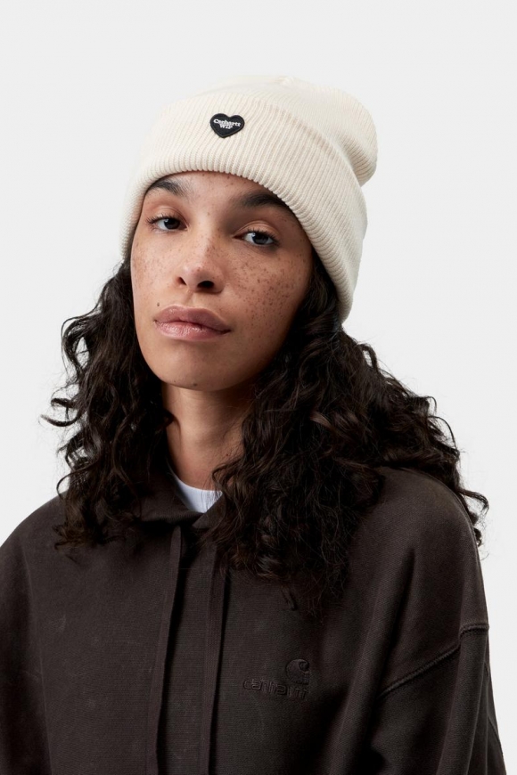 Carhartt Small Heart Beanie - Natürlich