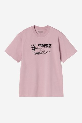 Carhartt S/S Bumper Sticker T-Shirt - Hortensie Carhartt S/S Bumper Sticker T-Shirt - Hortensie