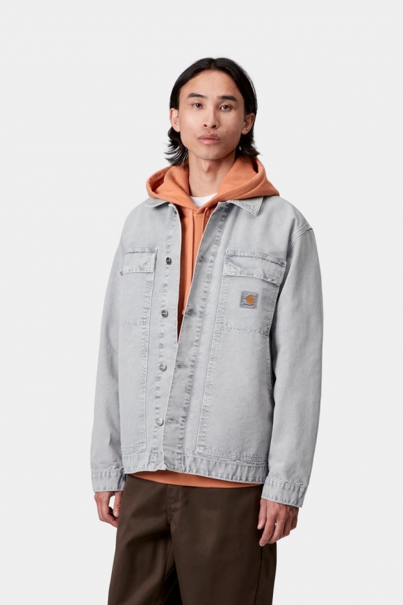 Carhartt OG Arctic Jacket - Schwarz, Kreidewaschung Carhartt OG Arctic Jacket - Schwarz, Kreidewaschung