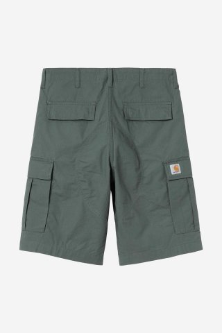 Carhartt Regular Cargo Short - Samtgrün, gespült Carhartt Regular Cargo Short - Samtgrün, gespült