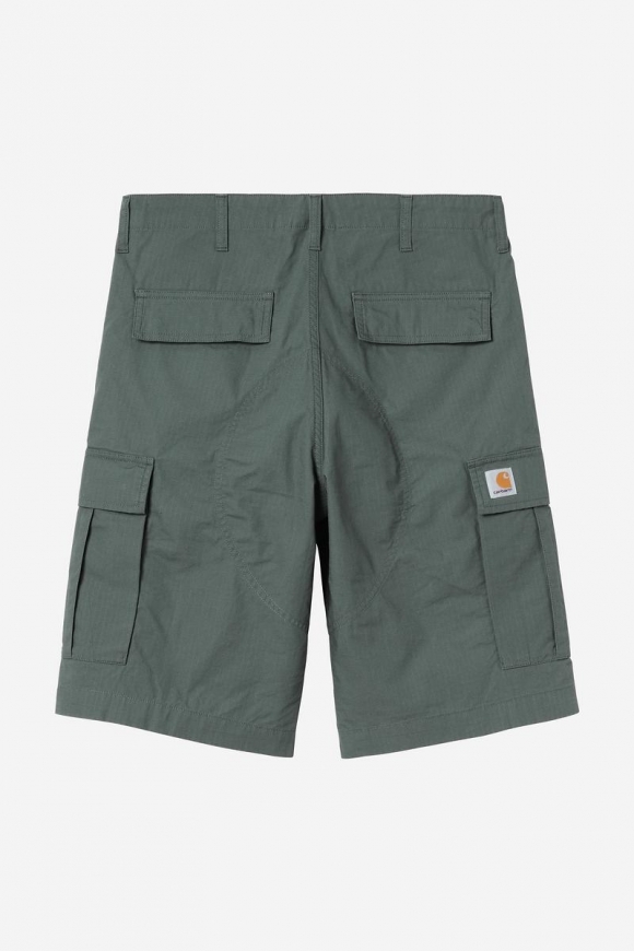 Carhartt Regular Cargo Short - Samtgrün, gespült Carhartt Regular Cargo Short - Samtgrün, gespült