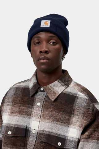 Carhartt Acrylic Watch Hat - Dunkles Marineblau Carhartt Acrylic Watch Hat - Dunkles Marineblau