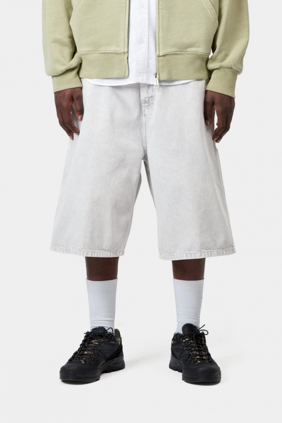 Carhartt OG Single Knee Short - Schwarz, Kreidewaschung Carhartt OG Single Knee Short - Schwarz, Kreidewaschung