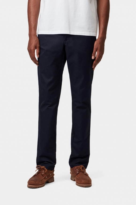 Carhartt Sid Pant - Dunkles Marineblau, gespült Carhartt Sid Pant - Dunkles Marineblau, gespült