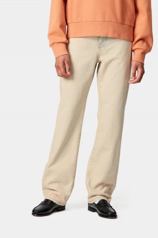 Carhartt Noxon Pant - Blau, Sand gebleicht Carhartt Noxon Pant - Blau, Sand gebleicht