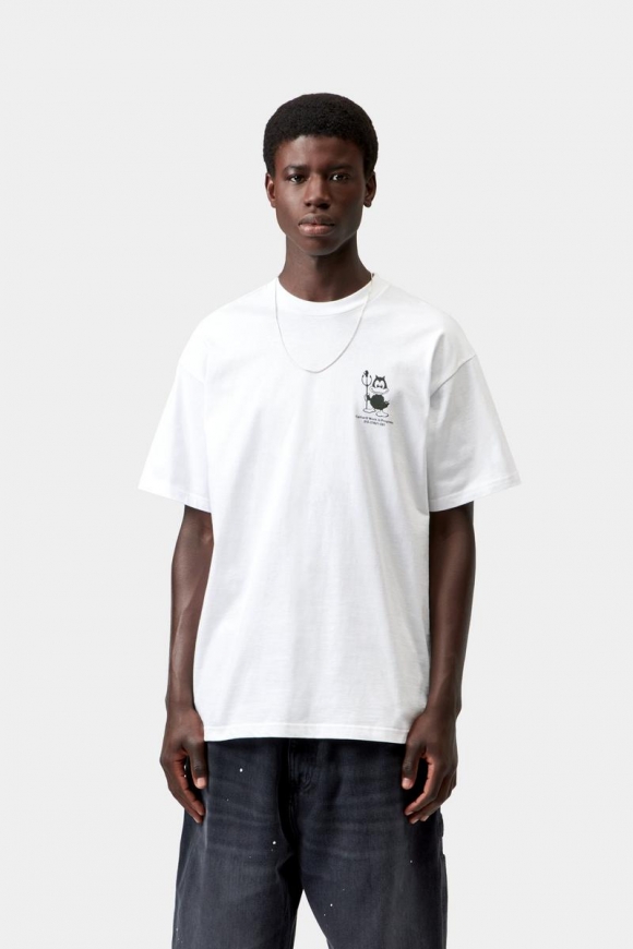 Carhartt S/S Bumper Car T-Shirt - Weiß Carhartt S/S Bumper Car T-Shirt - Weiß