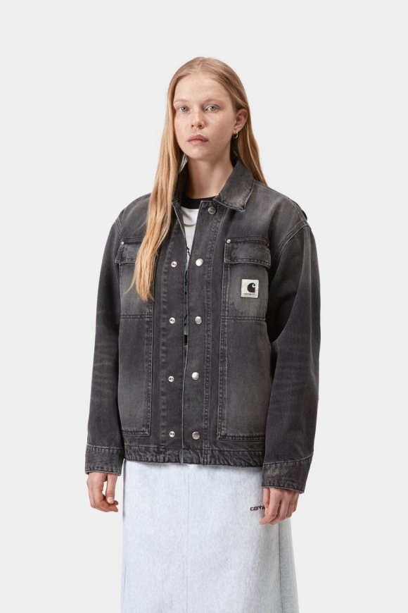 Carhartt OG Arctic Jacket - Schwarz, Grind-Waschung Carhartt OG Arctic Jacket - Schwarz, Grind-Waschung