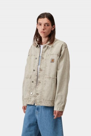Carhartt OG Double Front Jacket - Opuntia, Kreidewäsche Carhartt OG Double Front Jacket - Opuntia, Kreidewäsche
