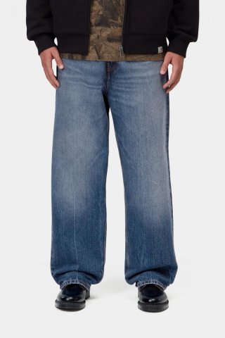 Carhartt Payson Pant - Blau, Marmor in Used-Waschung Carhartt Payson Pant - Blau, Marmor in Used-Waschung