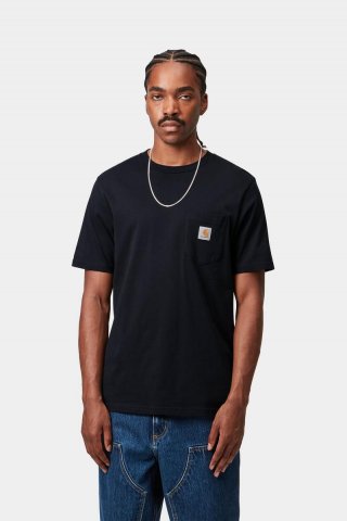 Carhartt S/S Pocket T-Shirt - Dunkles Marineblau Carhartt S/S Pocket T-Shirt - Dunkles Marineblau