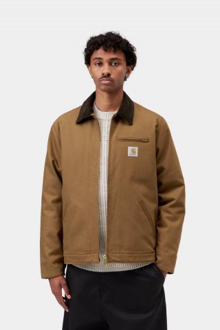 Carhartt Detroit Jacket (Winter) - Hamilton Brown / Tabak, starr Carhartt Detroit Jacket (Winter) - Hamilton Brown / Tabak, starr