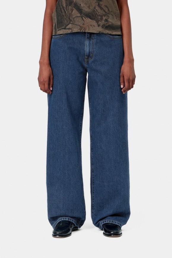 Carhartt Lavine Pant - Blau, schwere Steinwaschung Carhartt Lavine Pant - Blau, schwere Steinwaschung