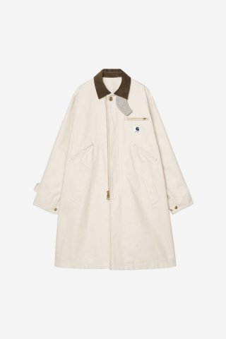 Carhartt sacai x WIP Duck Coat - Sacai-Elfenbein Carhartt sacai x WIP Duck Coat - Sacai-Elfenbein