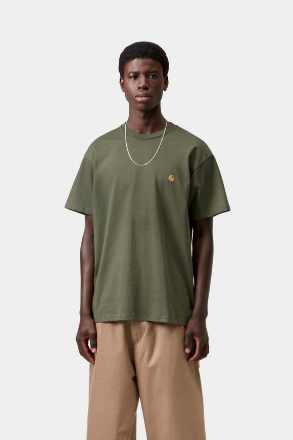 Carhartt S/S Chase T-Shirt - Blatt / Gold Carhartt S/S Chase T-Shirt - Blatt / Gold