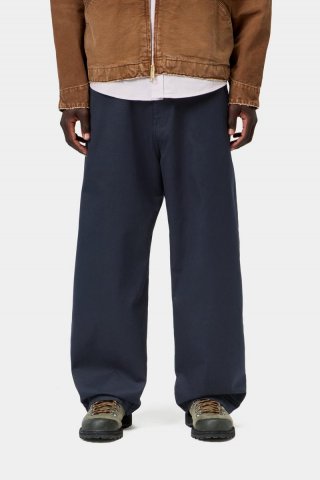 Carhartt Brady Pant - Dunkles Marineblau, gespült Carhartt Brady Pant - Dunkles Marineblau, gespült