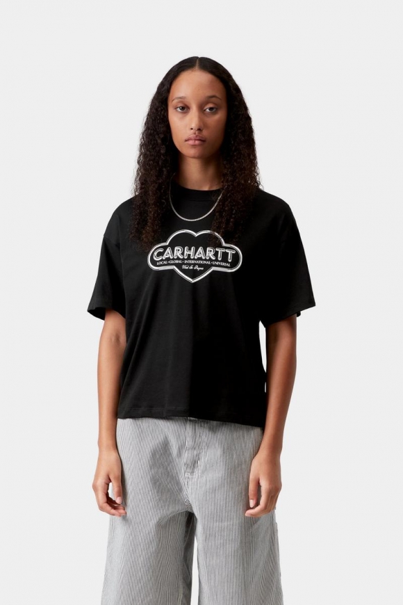 Carhartt S/S Cloud Heart T-Shirt - Schwarz Carhartt S/S Cloud Heart T-Shirt - Schwarz