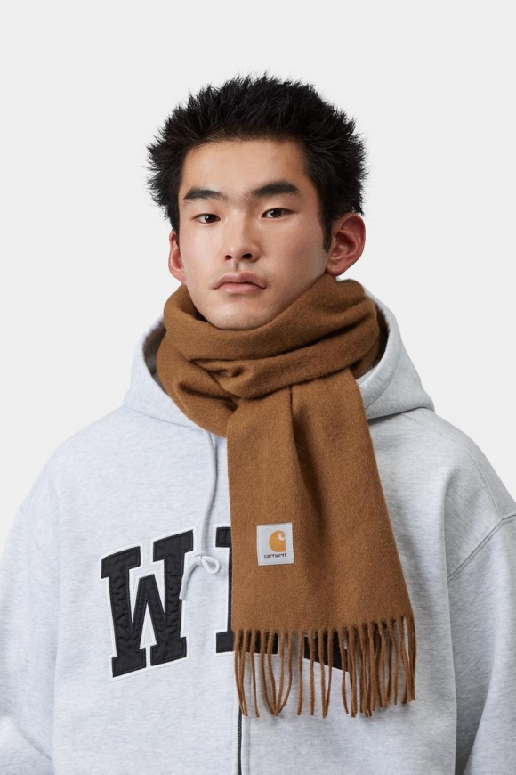 Carhartt Clan Scarf - WIP H Braun Carhartt Clan Scarf - WIP H Braun