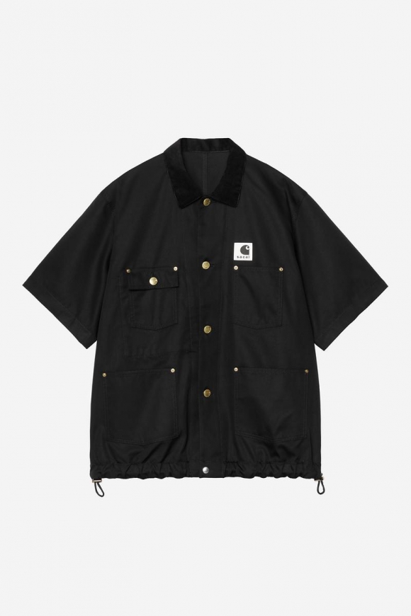 Carhartt sacai x WIP Duck Shirt - Sacai Schwarz Carhartt sacai x WIP Duck Shirt - Sacai Schwarz