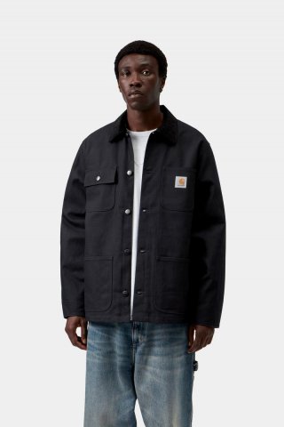 Carhartt Michigan Coat (Winter) - Dunkles Marineblau / Schwarz, starr Carhartt Michigan Coat (Winter) - Dunkles Marineblau / Schwarz, starr
