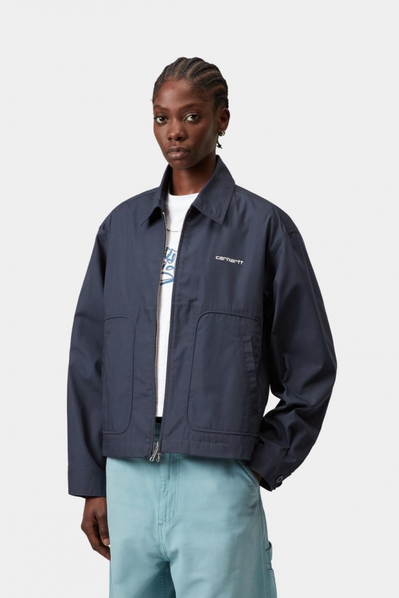Carhartt Postal Jacket - Blau / Wachs Carhartt Postal Jacket - Blau / Wachs