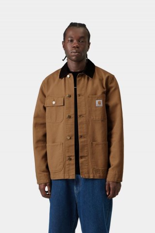 Carhartt Michigan Coat (Summer) - Hamilton Brown / Tabak, gespült Carhartt Michigan Coat (Summer) - Hamilton Brown / Tabak, gespült