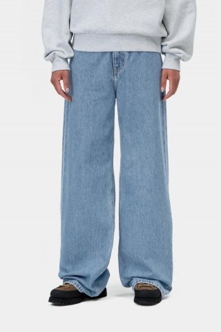Carhartt Jane Pant - Blau, schwere Steinwaschung Carhartt Jane Pant - Blau, schwere Steinwaschung