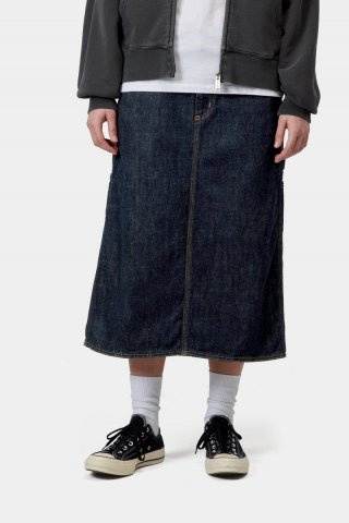 Carhartt Single Knee Skirt - Blau, gespült Carhartt Single Knee Skirt - Blau, gespült