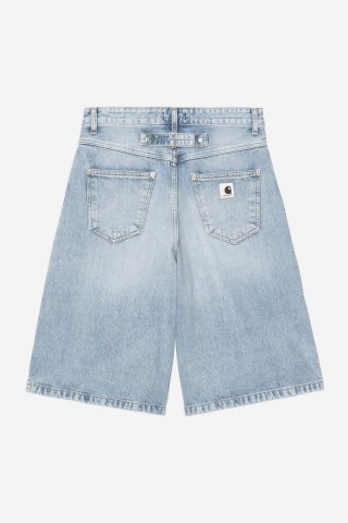 Carhartt Belmont Short - Blau, stark abgenutzt, gebleicht Carhartt Belmont Short - Blau, stark abgenutzt, gebleicht