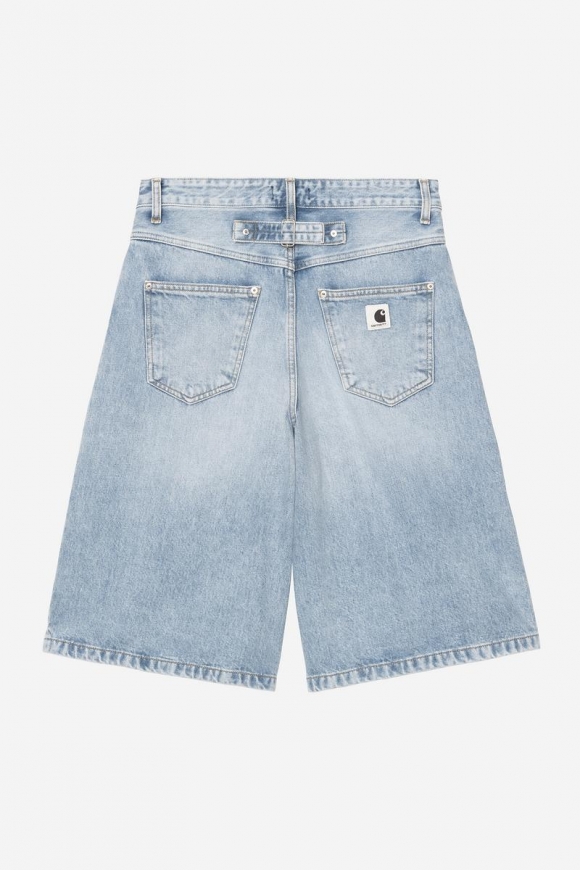 Carhartt Belmont Short - Blau, stark abgenutzt, gebleicht Carhartt Belmont Short - Blau, stark abgenutzt, gebleicht