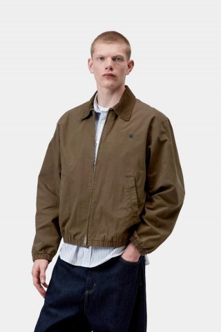 Carhartt Madison Ripstop Jacket - Dunkle Buche / Schwarz, stückgefärbt Carhartt Madison Ripstop Jacket - Dunkle Buche / Schwarz, stückgefärbt