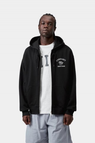 Carhartt Hooded Eightynine Sweat Jacket - Schwarz Carhartt Hooded Eightynine Sweat Jacket - Schwarz