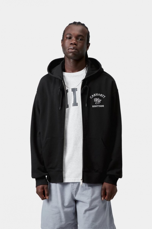 Carhartt Hooded Eightynine Sweat Jacket - Schwarz