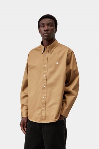 Carhartt L/S OG Madison Shirt - WIP Dusty H Carhartt L/S OG Madison Shirt - WIP Dusty H