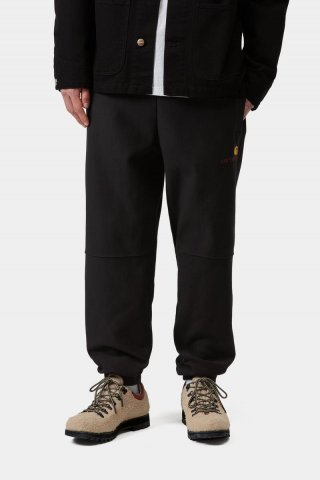 Carhartt American Script Jogging Pant - Schwarz Carhartt American Script Jogging Pant - Schwarz