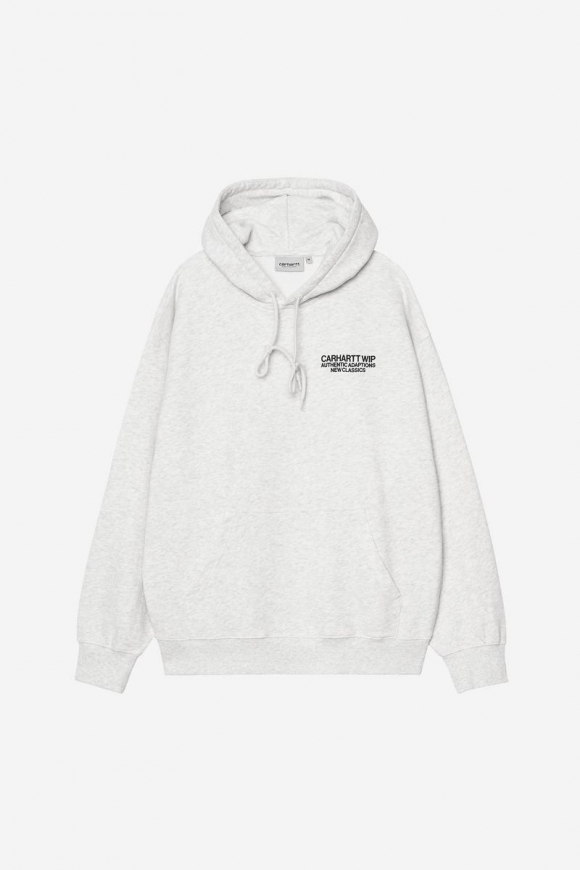 Carhartt Hooded Sean Hamilton Sweatshirt - Ash Heather Carhartt Hooded Sean Hamilton Sweatshirt - Ash Heather