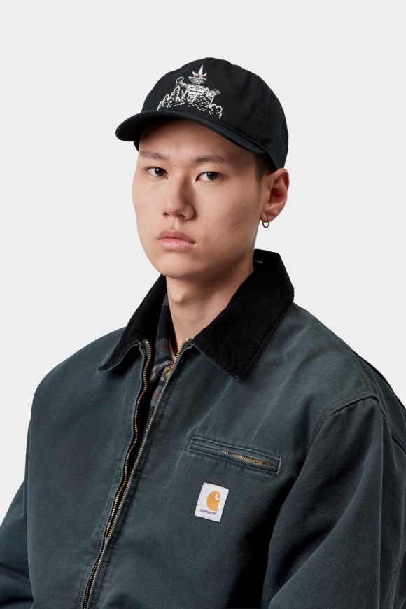 Carhartt Wiptopia 2 Cap - Schwarz Carhartt Wiptopia 2 Cap - Schwarz