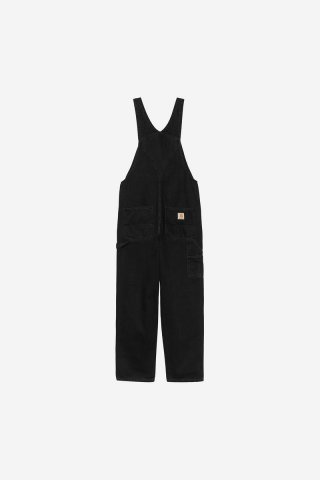 Carhartt Bib Overall - Schwarz, Stonewashed Carhartt Bib Overall - Schwarz, Stonewashed