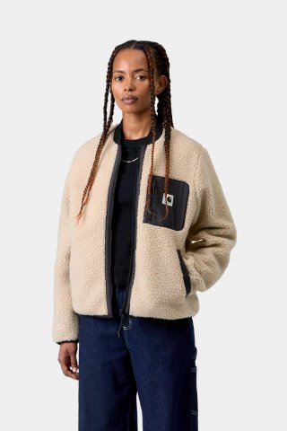 Carhartt Janet Liner - Fleur De Sel / Schwarz Carhartt Janet Liner - Fleur De Sel / Schwarz
