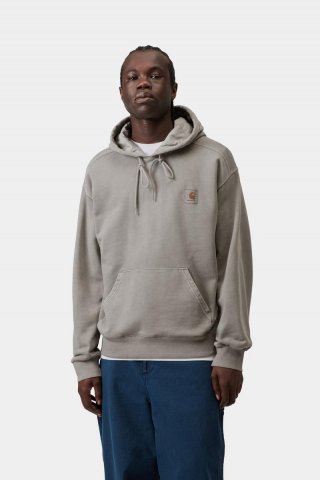 Carhartt Hooded Nelson Sweatshirt - Yosemite, stückgefärbt Carhartt Hooded Nelson Sweatshirt - Yosemite, stückgefärbt