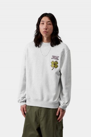 Carhartt Clover Sweatshirt - Ash Heather Carhartt Clover Sweatshirt - Ash Heather