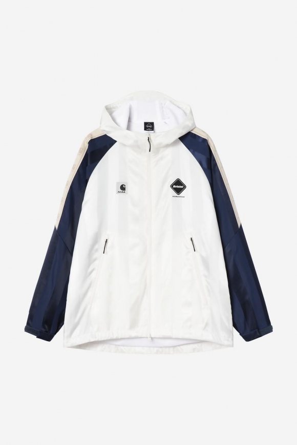 Carhartt F.C.Real Bristol x WIP Warm Up Jacket - Weiß