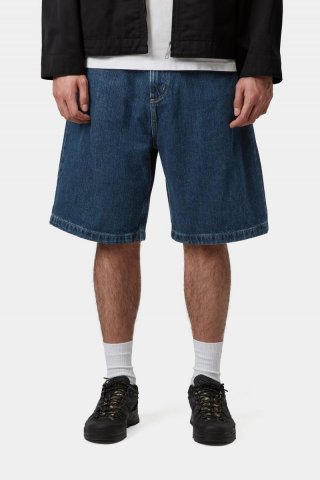 Carhartt Brandon Short - Blau, Stonewashed Carhartt Brandon Short - Blau, Stonewashed